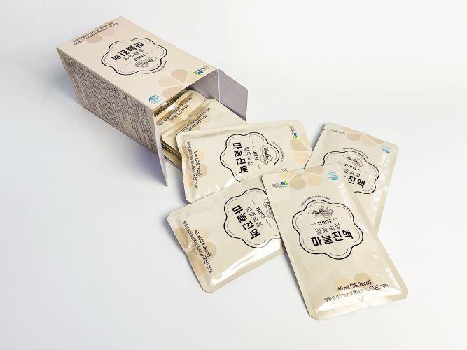 10일 이상 저온 발효숙성마늘진액 400ml(40ml*10포)