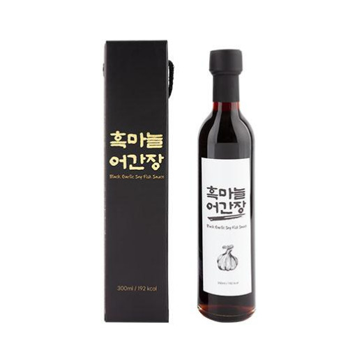 3년 자연 발효 숙성 흑마늘어간장 900ml(300ml*3병)