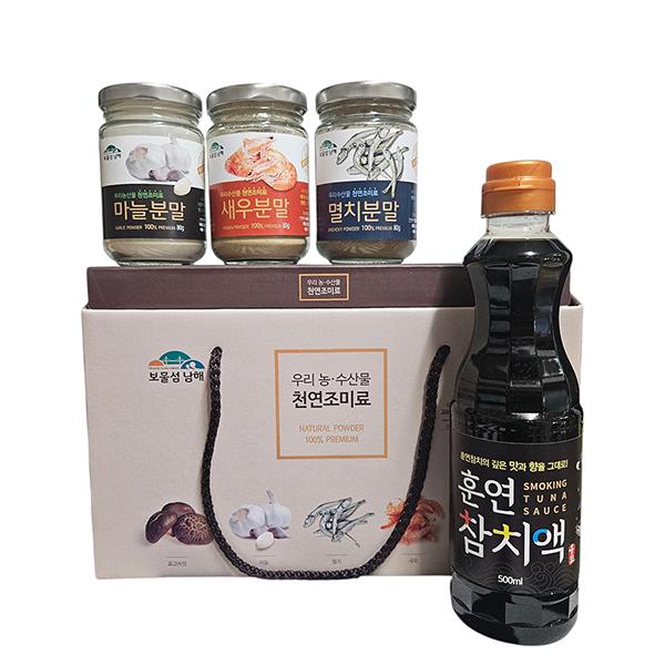 남해 자연을 담은 한 스푼의 기적! 100% 천연조미료와 훈연참치액