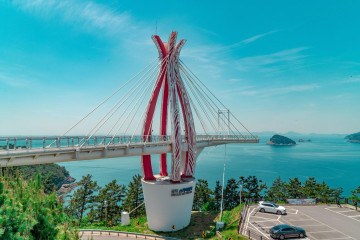 설리스카이워크 체험&남해바래길 티셔츠