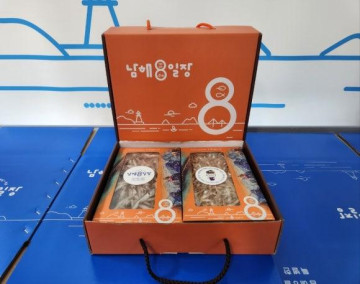 멸치 선물세트 710g(죽방멸치 350g+볶음멸치 360g)