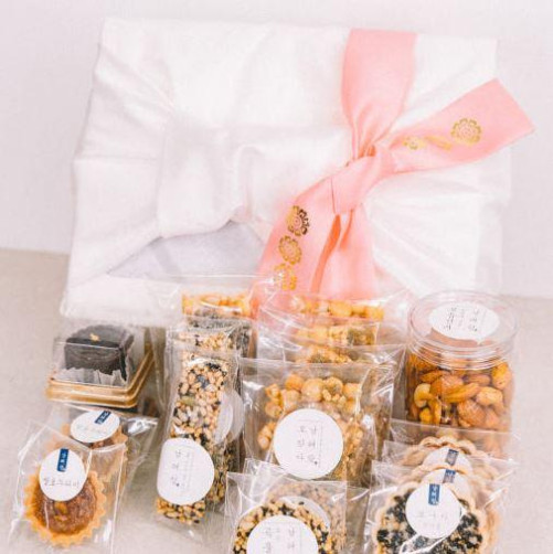 남해사랑 디저트 세트(견과, 정과,  오란다, 강정바, 호두파이 등 랜덤발송)