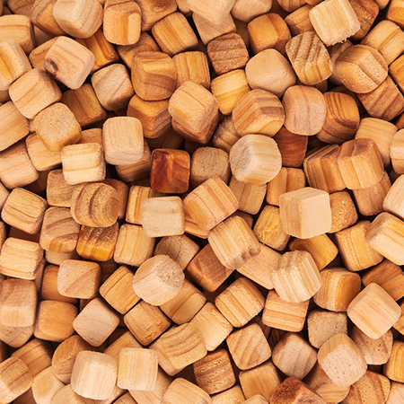 국산 편백나무 원목을 수작업 가공한 편백나무베개