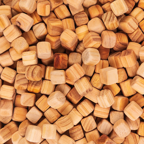 국산 편백나무 원목을 수작업 가공한 편백나무베개