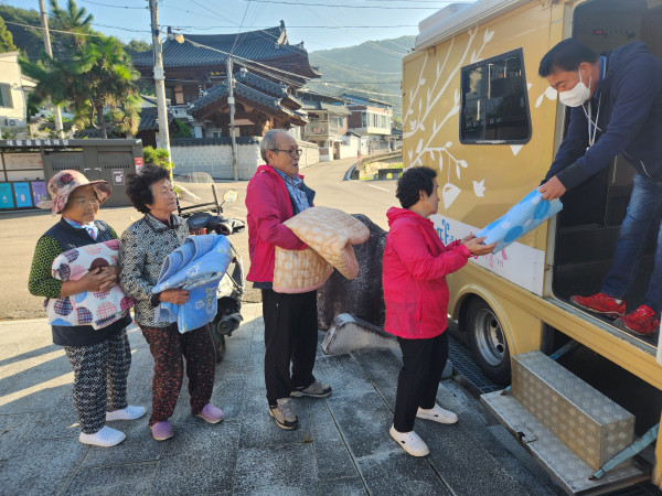 거창군 독거노인 무료 세탁 지원 프로젝트