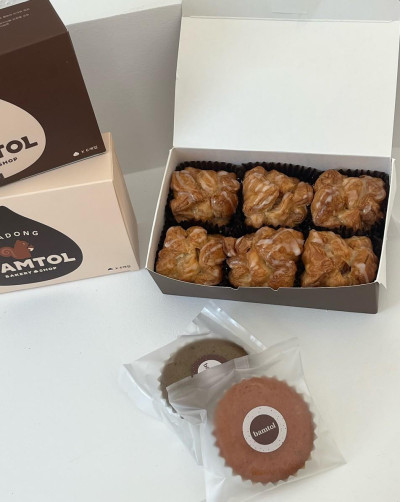 밤톨 밤파이&마들렌 610g(밤파이 6구*80g+허니마들렌 65g+말차마들렌 65g)