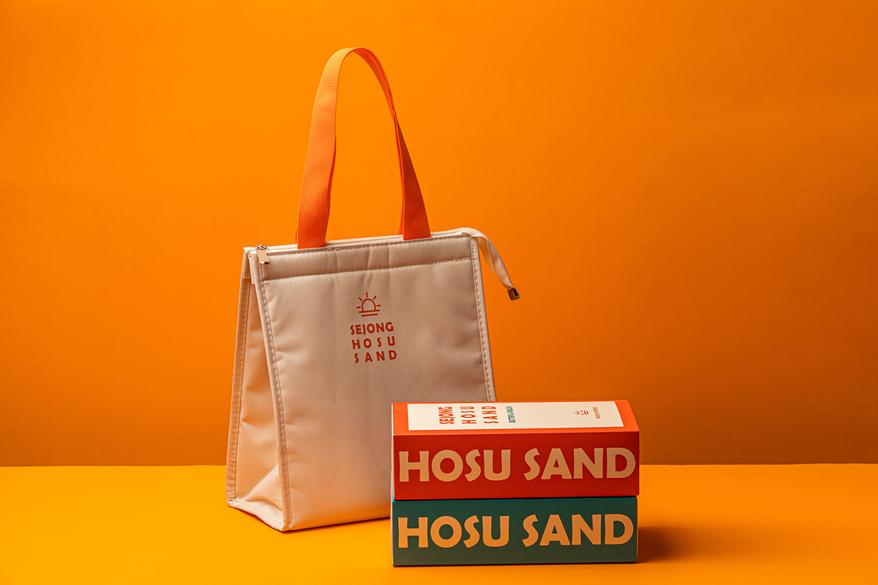 세종 복숭아 샌드 보냉백 선물 세트