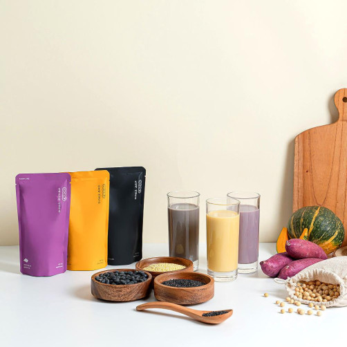 두유본색 아침두유 3종 세트 2.28L(단호박, 자색고구마, 흑임자 각 190ml*4팩)