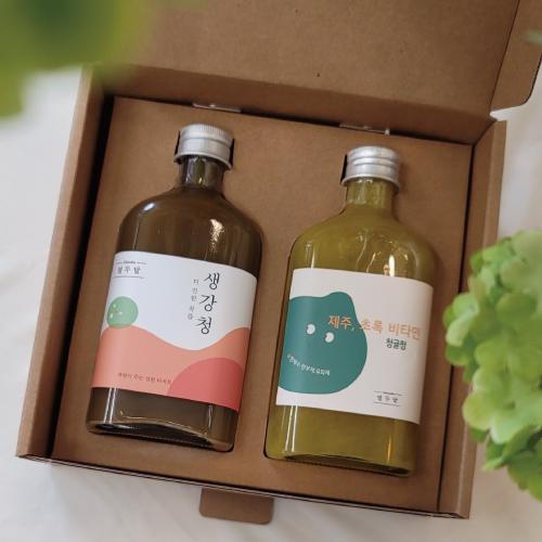 열두달 청귤청+생강청세트