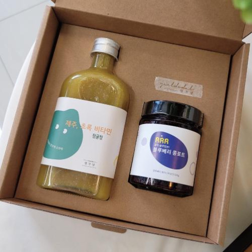 열두달 청귤청+ 블루베리 콩포트