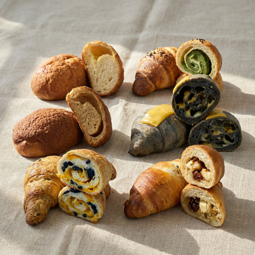 당일 구운 쌀빵&쌀 휘낭시에 8개(쌀빵 2종 4개+쌀 휘낭시에 4종 4개)