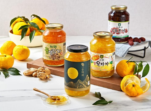 두원농협 고품질 꿀유자차 4kg(2kg*2병)