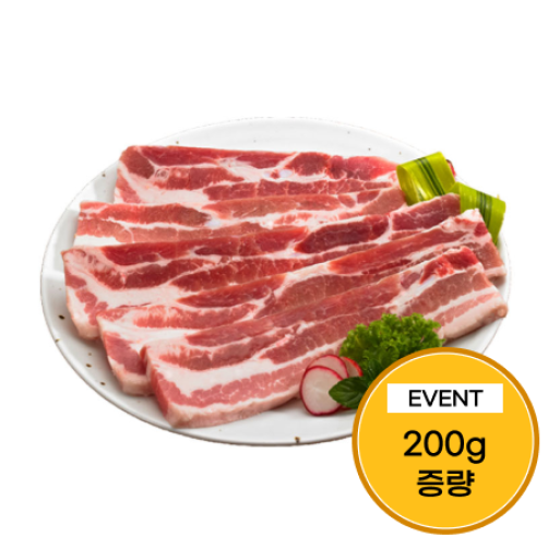 [이벤트] 현대식육식당 프리미엄 돼지고기 삼겹살 1.2kg(1kg+0.2kg)