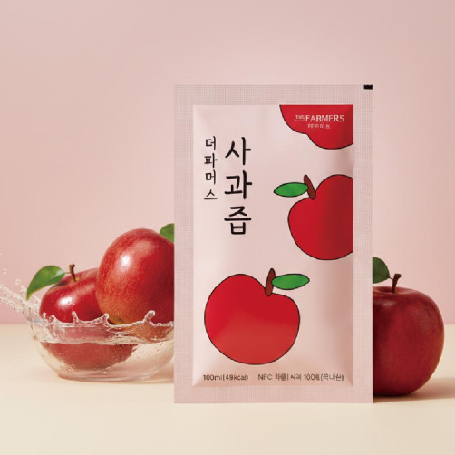 더파머스 사과즙 8L(100ml*80포)