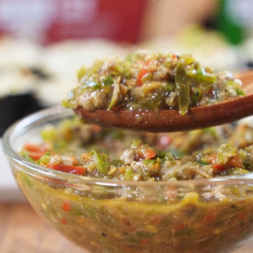 밥도둑 수제반찬 땡초장 720g(120g*6팩)