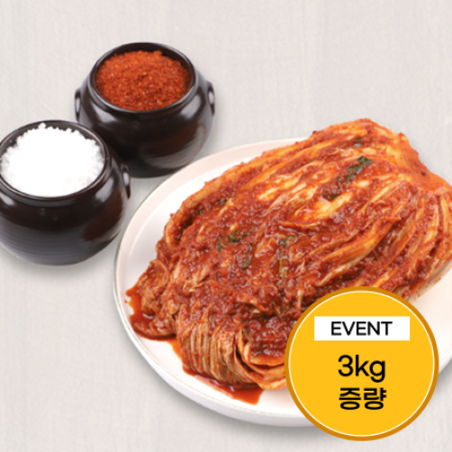 [이벤트] 명인이 만든 배추김치 6kg(3kg+1kg)