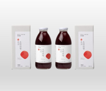 직접 재배한 오미자청 1L(0.5L*2병)