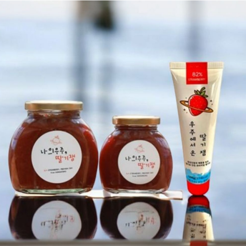 국내산 딸기함량 80% 이상 무첨가 수제딸기잼