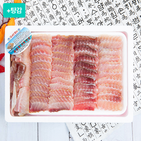 [설특선] 홍어 사시미 300g+탕감