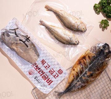 특대 보리굴비 3미 세트+고등어 1미