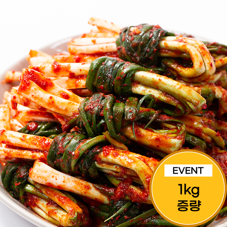 [이벤트] 나리찬 국내산 100% 파김치 2kg(1kg+1kg)