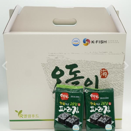 고소한 파래김 96봉(16봉*6)
