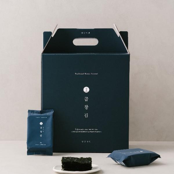 앵강마켓 곱창도시락김(5g*24봉) 선물세트 + 재래도시락김(4g*32봉)