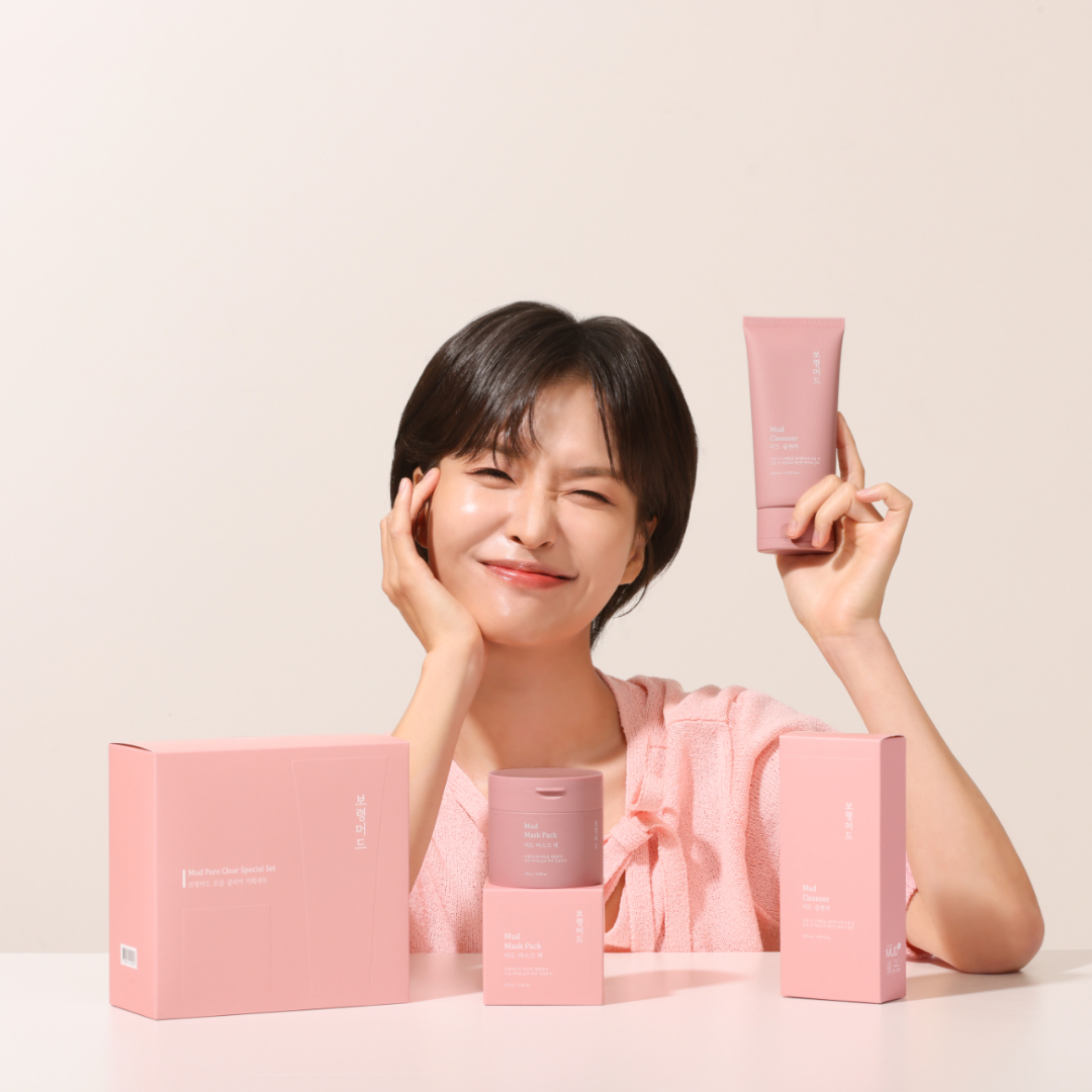 보령머드 모공 클리어 기획세트 290g(클렌저 120ml+워시오프팩 170g)
