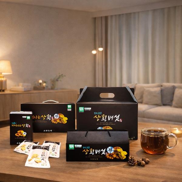 국내산 무농약 상황버섯즙 2.5L(100ml*25포)