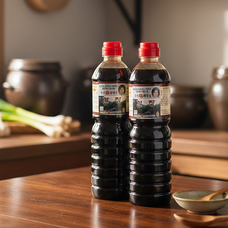 김종례 순재래식 된장&간장 2kg(된장 1kg+간장 1kg)