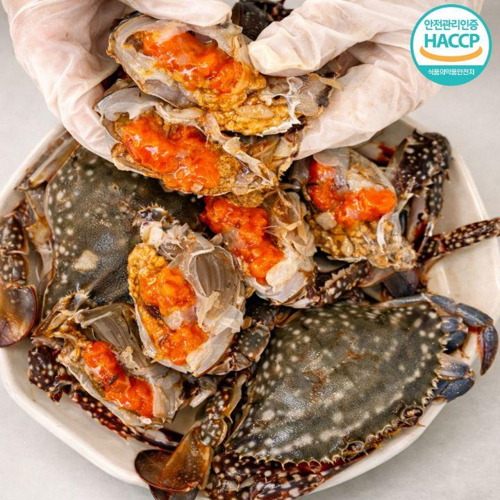 여수엄마게장 알배기 간장꽃게장 소 1kg