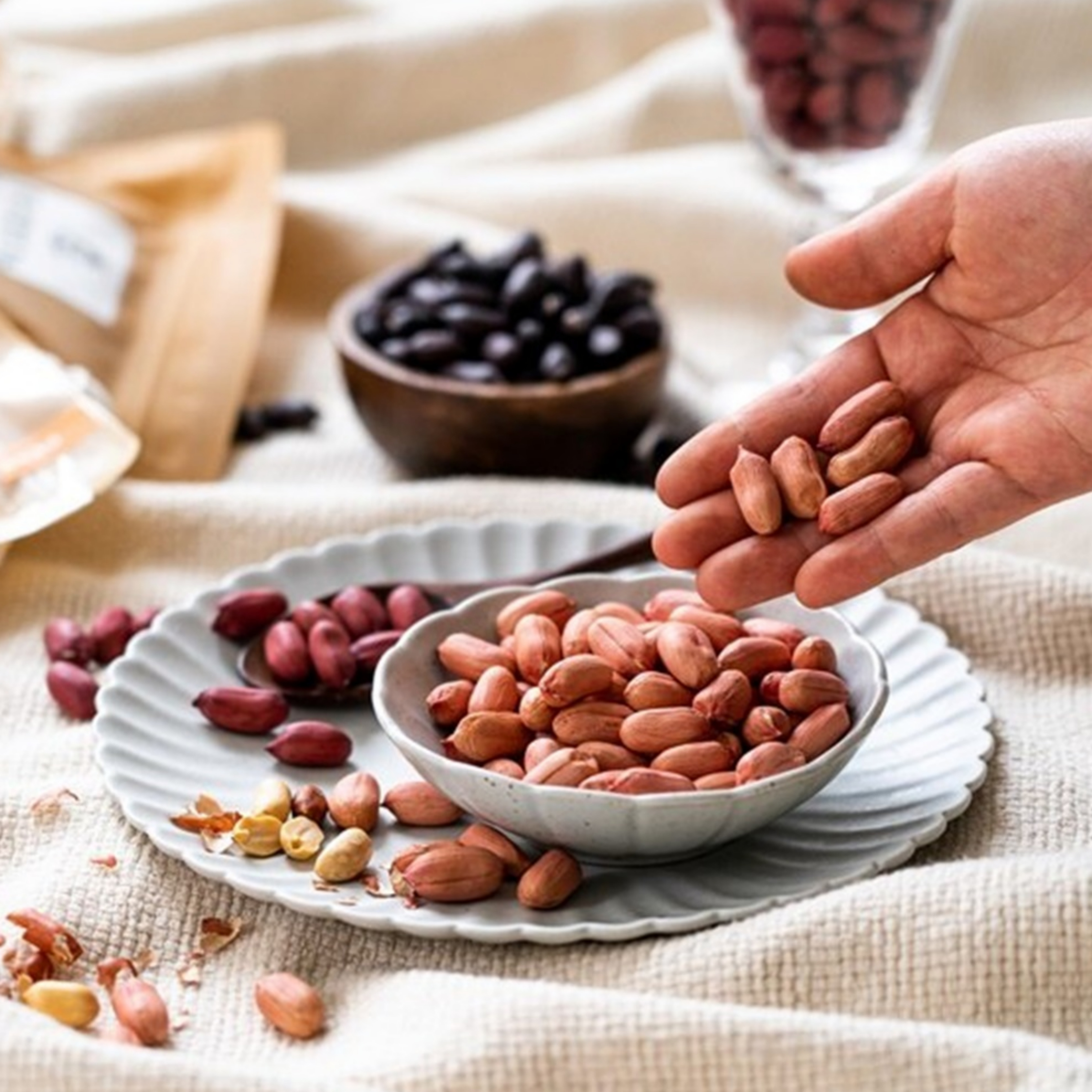 황토밭에서 재배한 고창이엠땅콩 선물세트