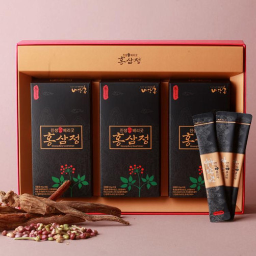 6년근 발효홍삼과 진생베리굿 홍삼정 스틱 300g(10g*30스틱)