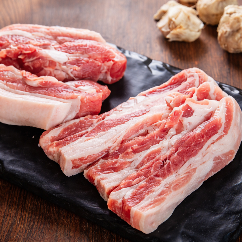 국내산 한돈구이 세트 1kg(삼겹 0.5kg+목살 0.5kg)