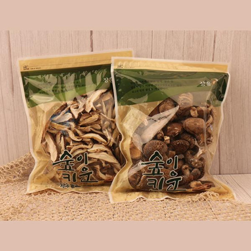 장흥표고버섯 혼합세트 400g(동고 200g+표고채 200g)