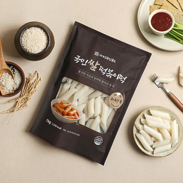 쫀득한 쌀떡으로 만든 국민푸드 떡볶이 떡 5kg(1kg*5팩)