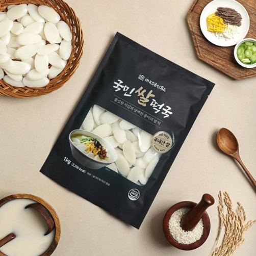 100% 국산 쌀 떡국 5kg(1kg*5팩)