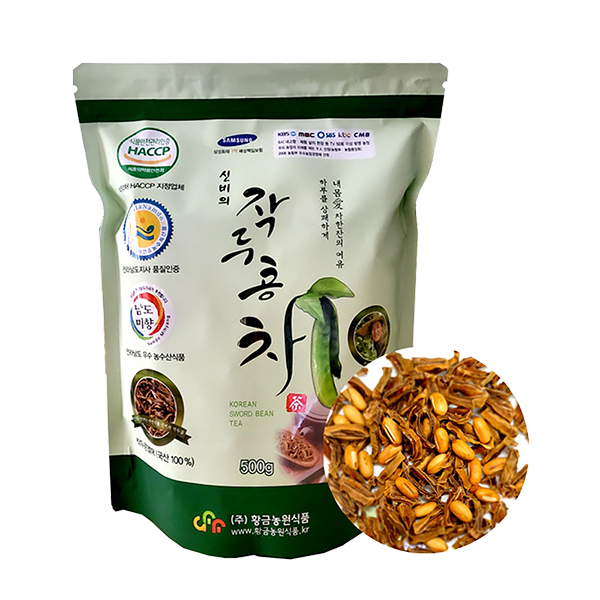 100% 국내산 무농약 작두콩차 500g