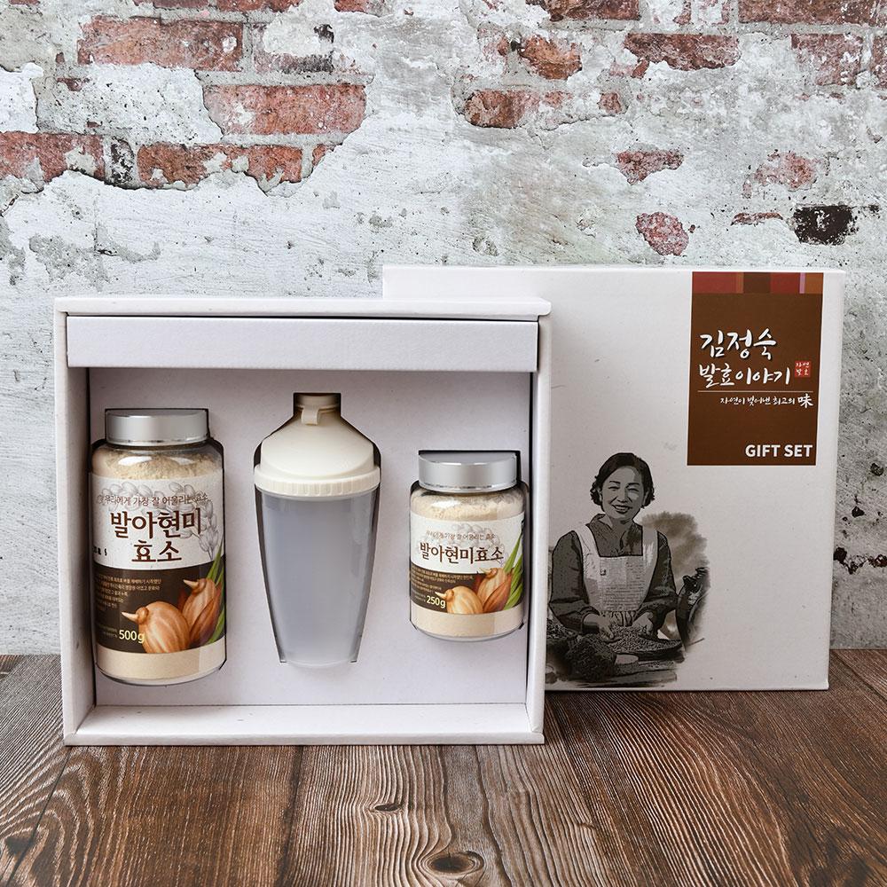 발효누리 발아현미 효소 세트 750g(500g+250g)