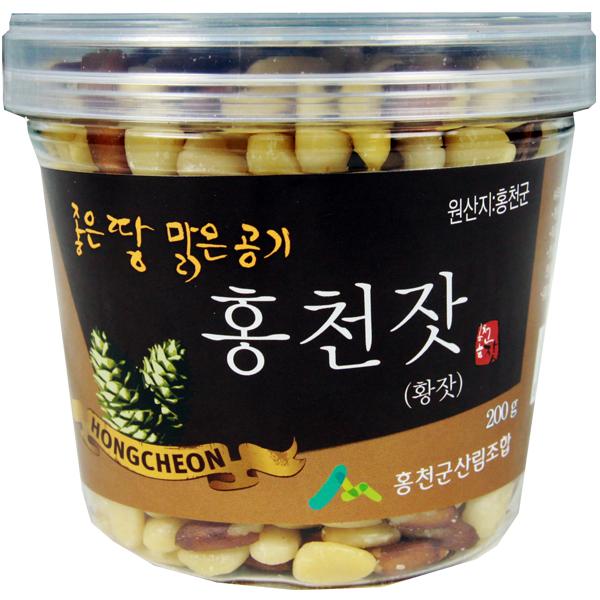 홍천군산림조합 홍천잣 200g