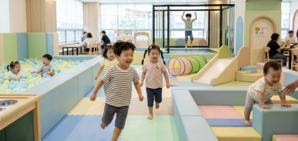 작은 아이들도 마음껏 놀 수 있는 첫번째 놀이터를 선물해주세요