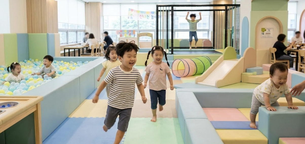 작은 아이들도 마음껏 놀 수 있는 첫번째 놀이터를 선물해주세요