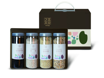 가치지은 잡곡세트2호 3.2kg(검정찰현미, 찹쌀, 찰보리쌀, 혼합21곡 각 0.8kg씩)