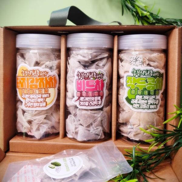 티나는 건강차 3종세트 300g(2g*50티백*3통)