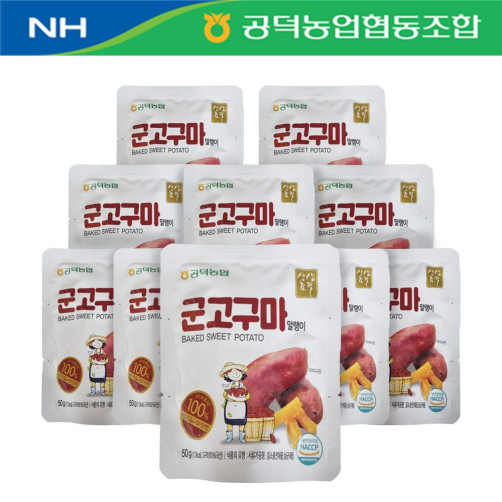 공덕농협 군고구마 말랭이 500g(50g*10봉)