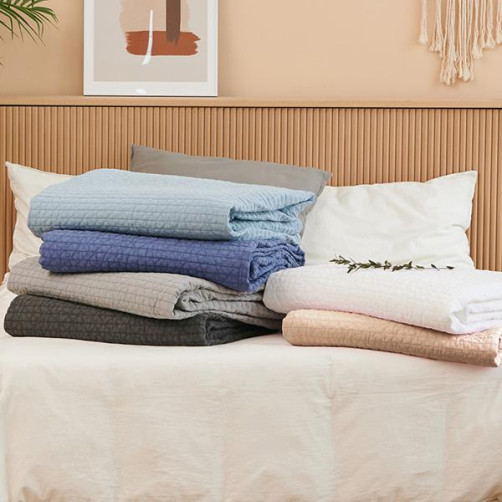 피그먼트 순면 사계절 양면 패드겸이불 퀸Q