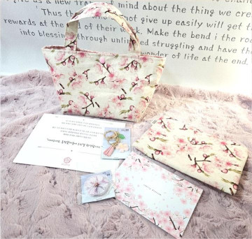 벚꽃 컬렉션(토트백+파우치+스마트톡+키링+엽서)