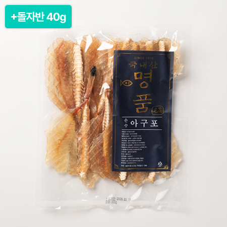 [이벤트] 국내산 명품 아귀포 600g(300g*2봉)+돌자반 40g