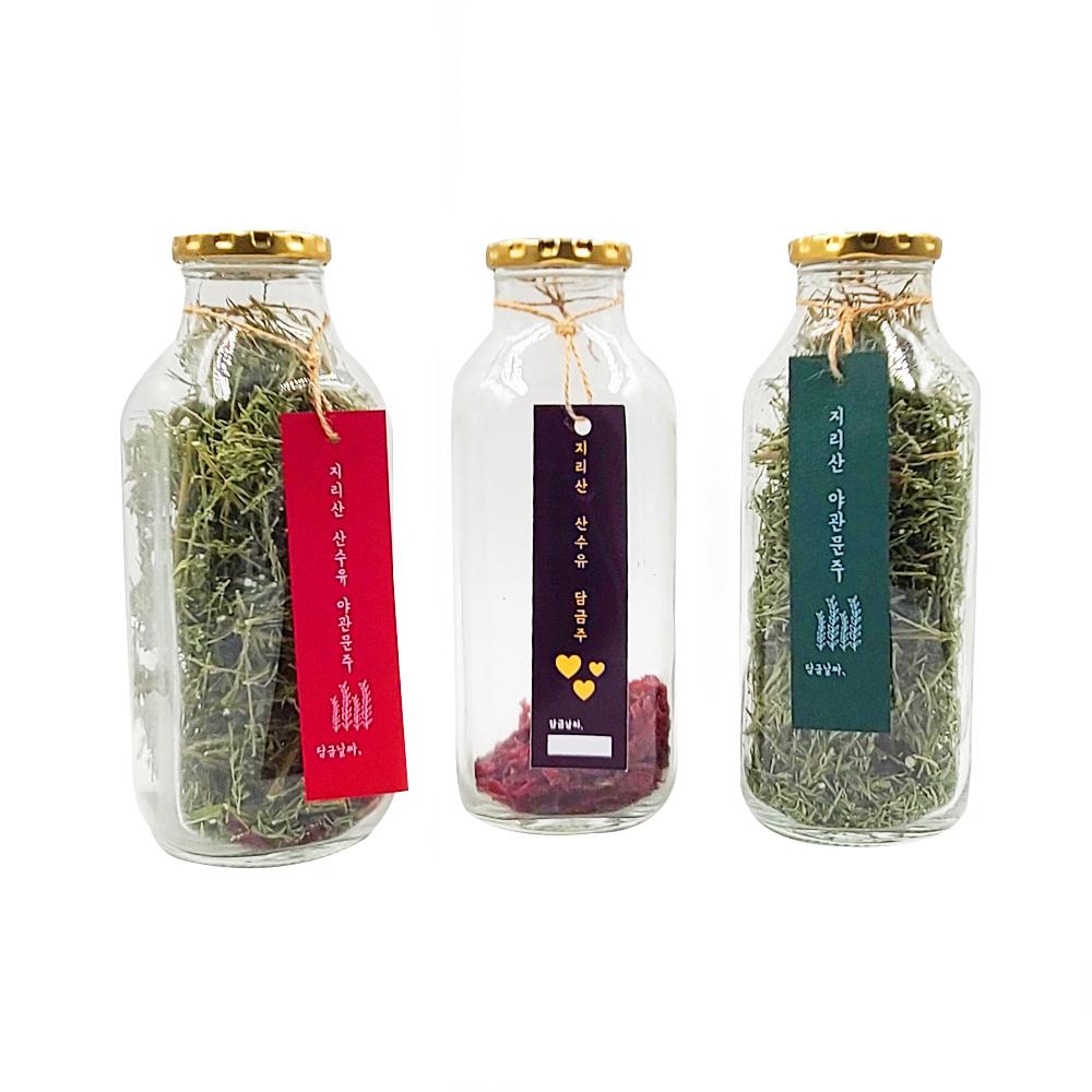 쏠라베리 담금주 DIY 키트 1L(산수유, 야관문, 산수유 야관문 중 택 1)