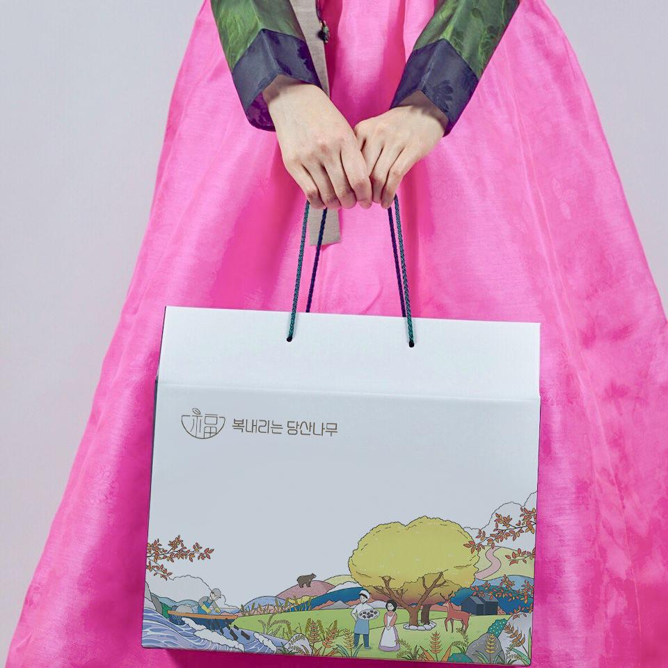 김부각 선물세트 2호(김부각 7봉+오곡오곡 2봉+선물상자)